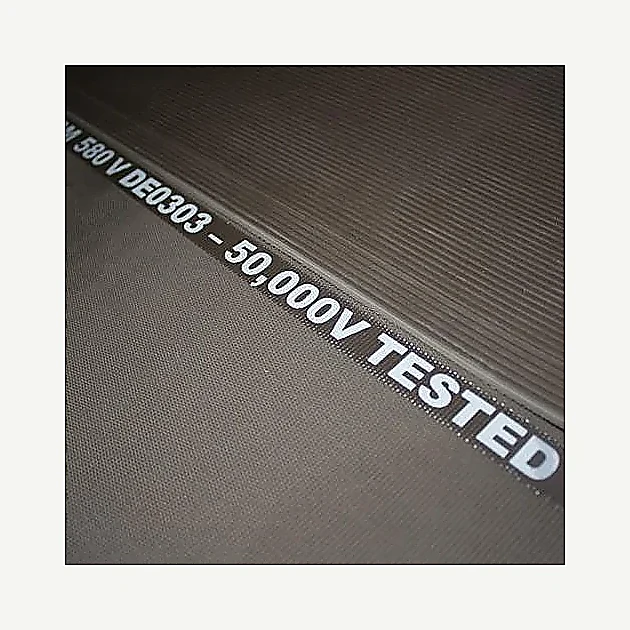 Electrical Safety Ribbed Rubber Matting